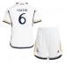 Billige Real Madrid Nacho #6 Børnetøj Hjemmebanetrøje til baby 2023-24 Kortærmet (+ korte bukser)